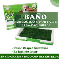 Baño ecológico y portátil para perros Mi Regalón