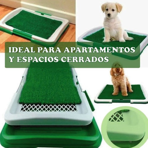 Baño ecológico y portátil para perros Mi Regalón